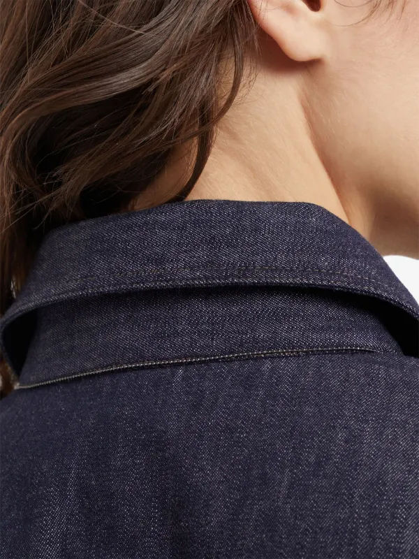 Brunello Cucinelli モニーレ デニムシャツ | ブルー | FARFETCH JP