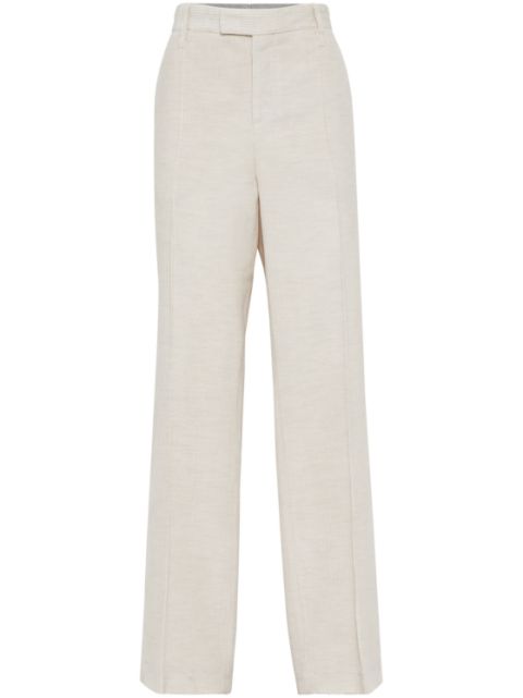 Brunello Cucinelli straight-leg corduroy trousers Women