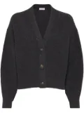 Brunello Cucinelli sequin-embellished cardigan - Black