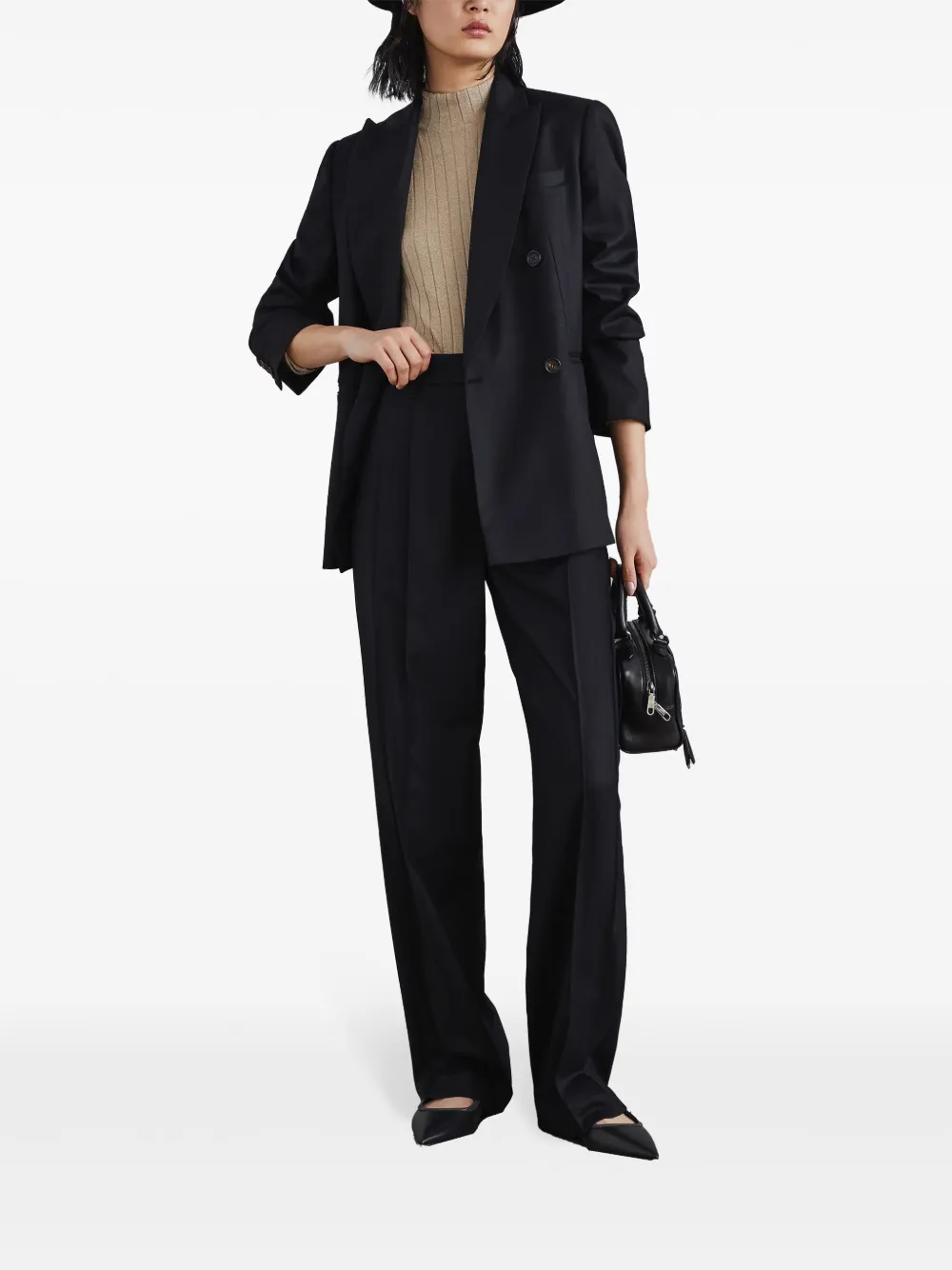Brunello Cucinelli mock-neck top - Bruin