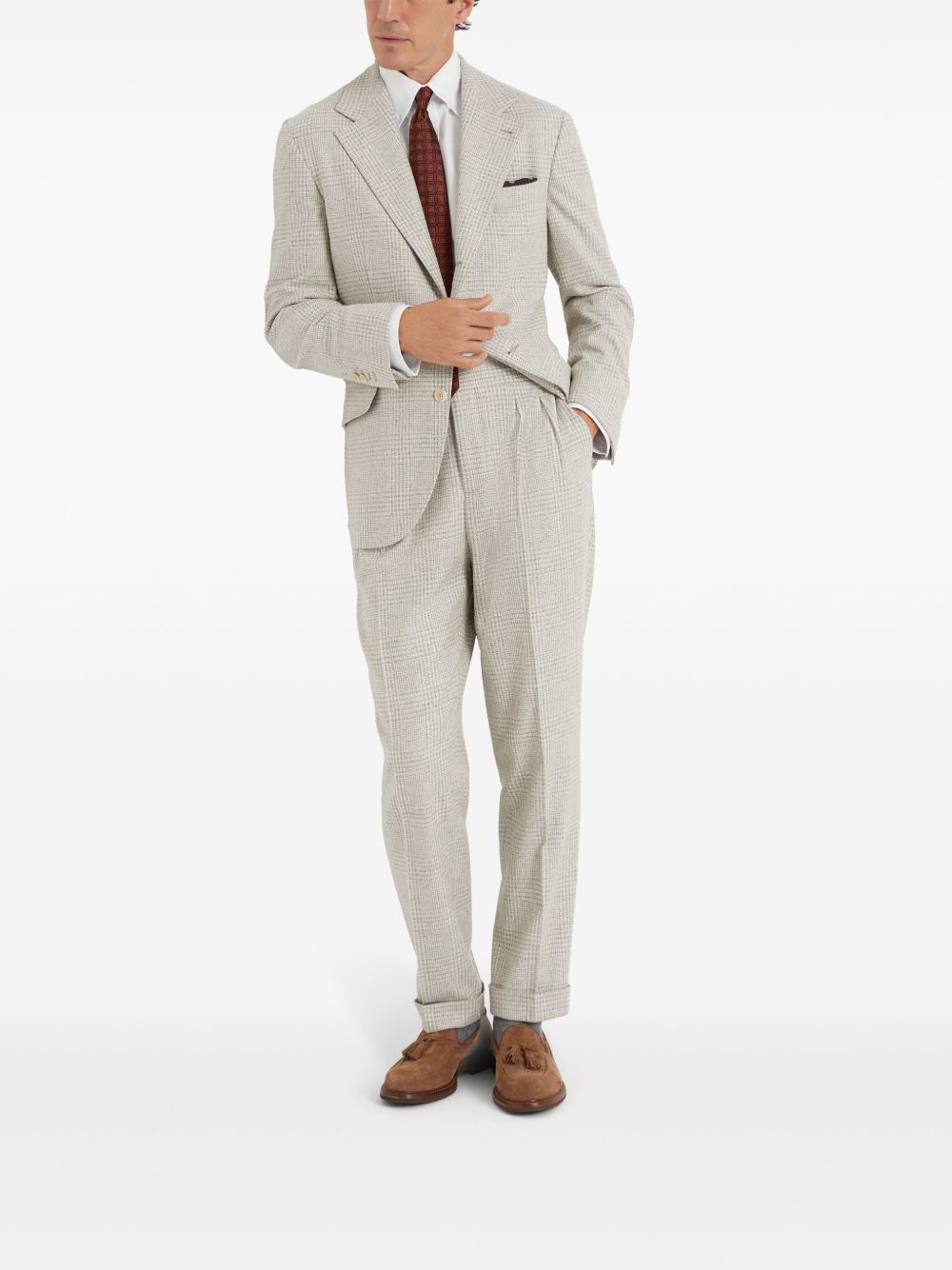 Brunello Cucinelli Check blazer Men