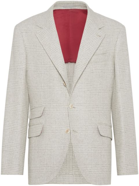 Brunello Cucinelli Check blazer Men