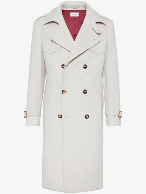Brunello Cucinelli ロング ダブルコート