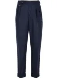 Brunello Cucinelli tailored tapered trousers - Blue