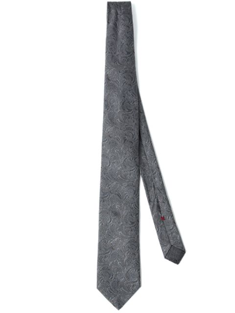 Brunello Cucinelli jacquard silk tie Men