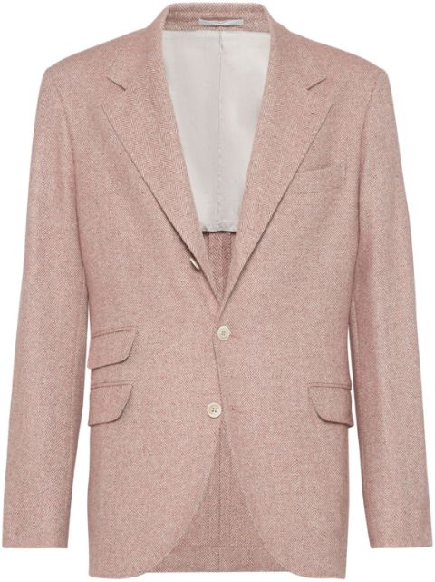 Why Brunello Cucinelli herringbone linen blazer Men is the Perfect Gift for This Season