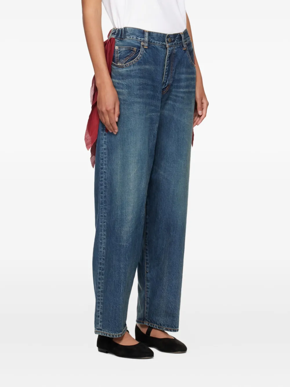 Undercover Jeans met vijf zakken Blauw