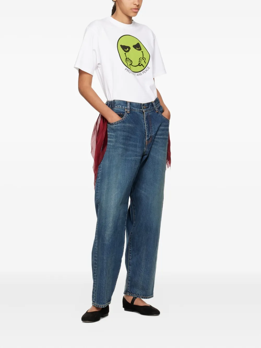 Undercover five-pockets jeans - Blauw