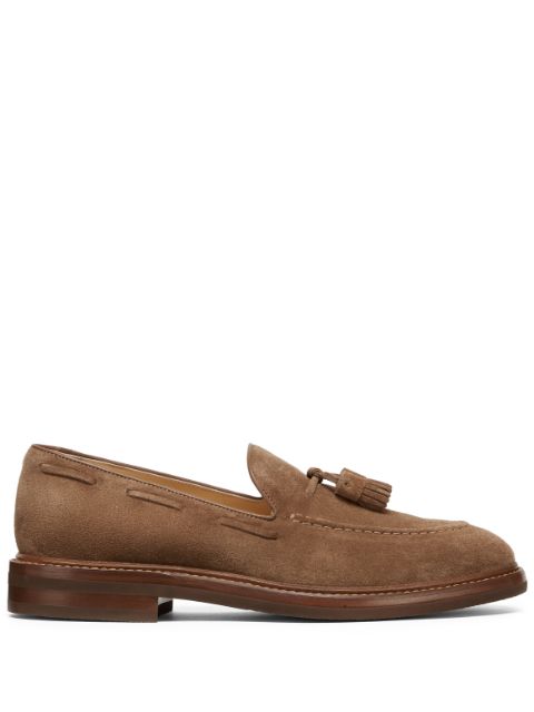 Brunello Cucinelli suede loafers Men