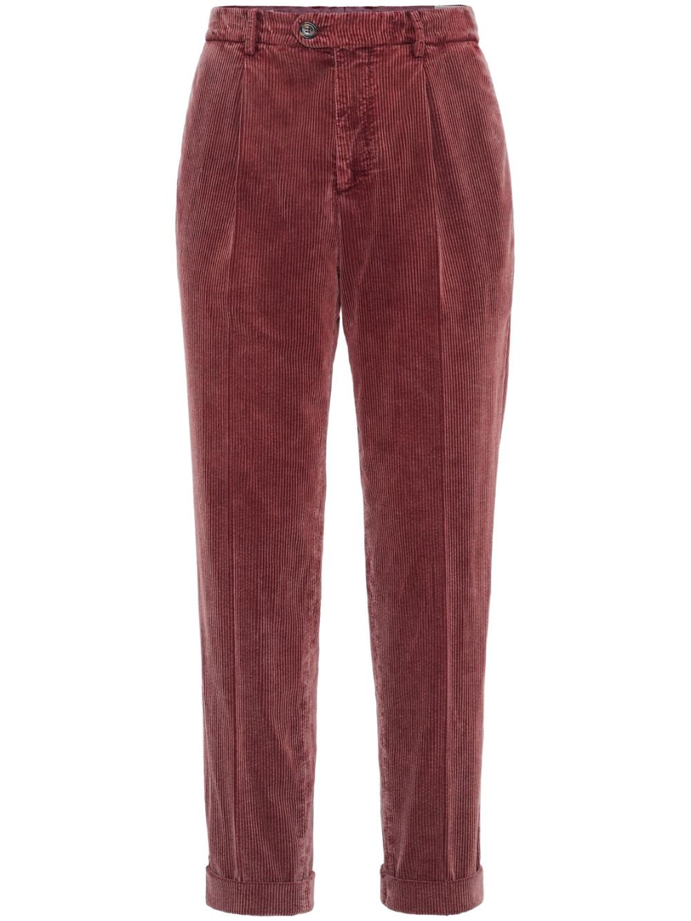 Brunello Cucinelli corduroy tapered trousers