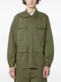 Universal Works Fatigue collared cotton jacket - Green
