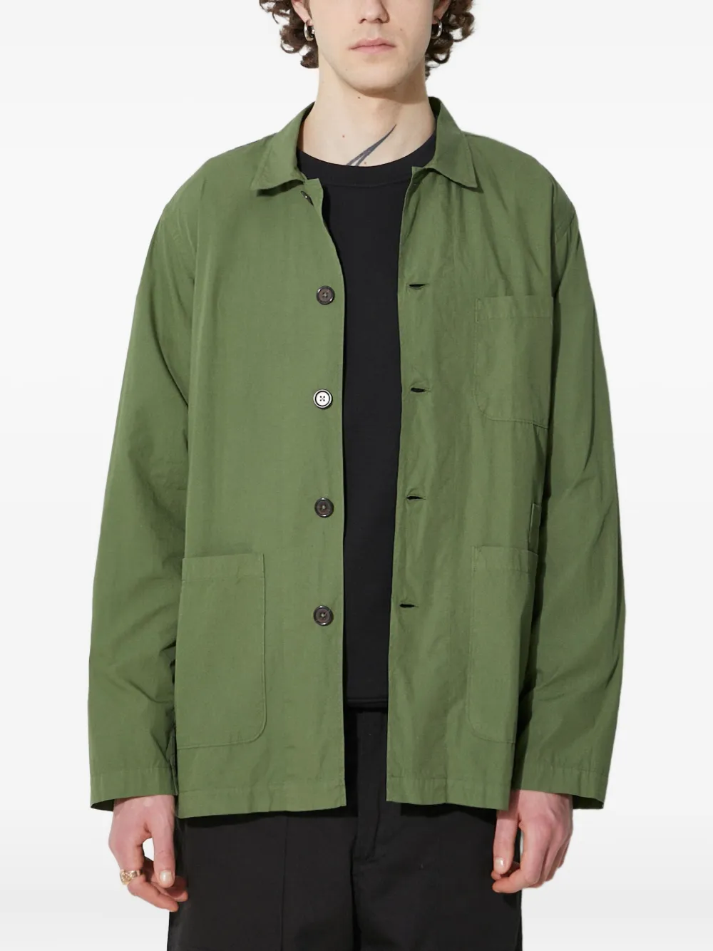 Bakers button-down patch-pocket shirt