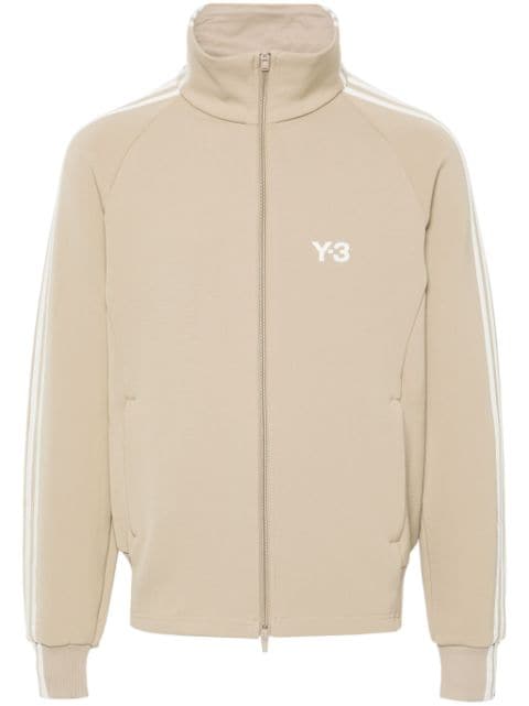 Y-3 3-Stripes logo zip-up sweatshirt