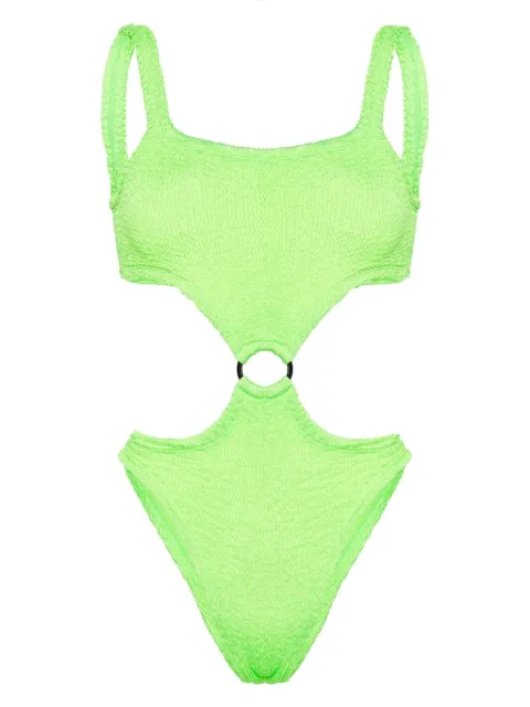 PARAMIDONNA Olivia seersucker swimsuit