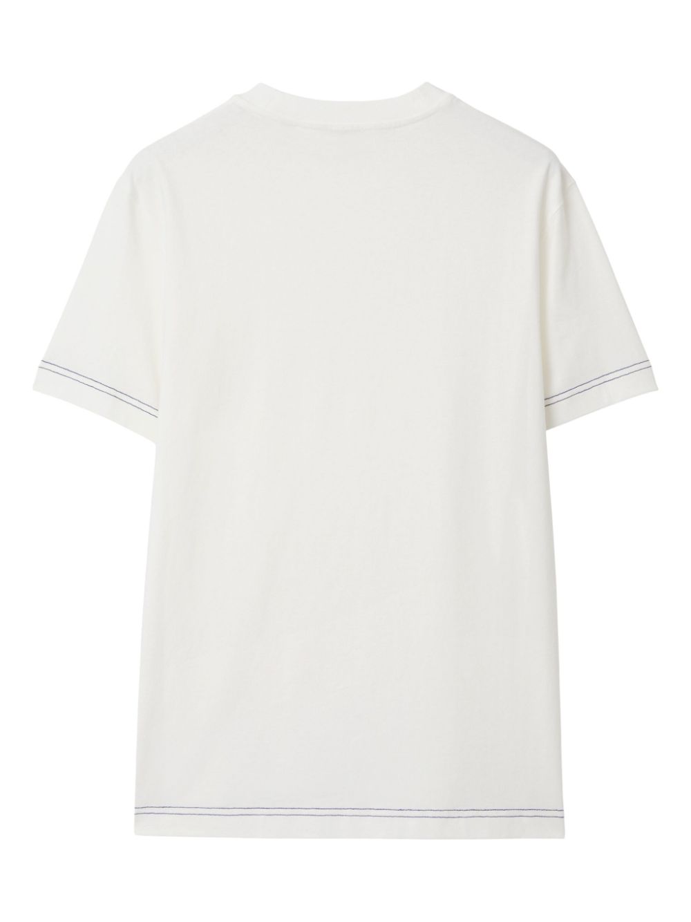 Burberry logo-embroidered organic cotton T-shirt Men