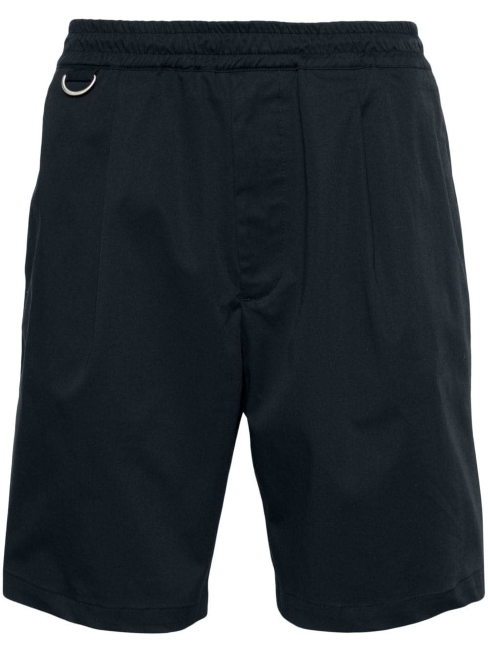 elasticated-waist chino shorts