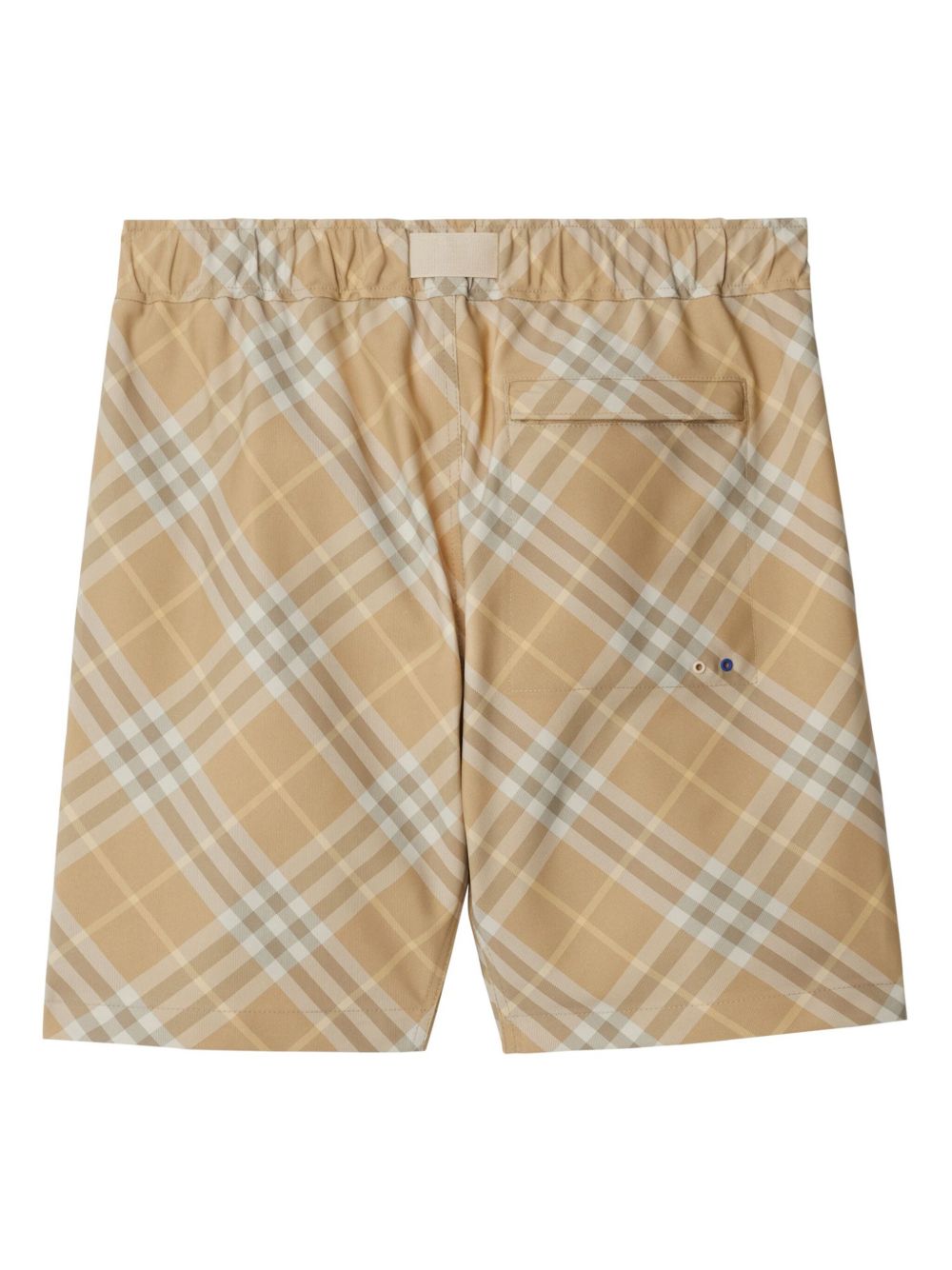 Affordable Burberry check print shorts Men