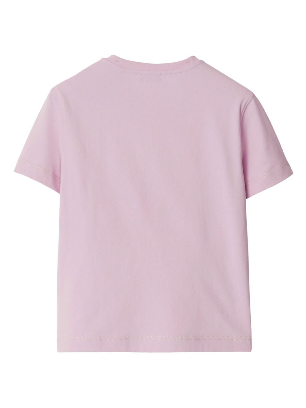 Burberry logo-embroidered cotton T-shirt Women