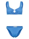PARAMIDONNA Irina seersucker bikini - Blue