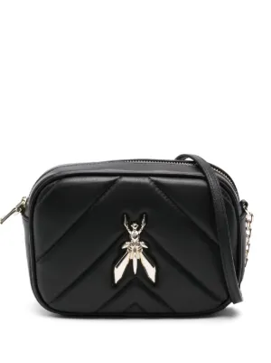 PATRIZIA PEPE クロスボディバッグ Patrizia Pepe Padded Cross Body Bag | Black | FARFETCH CY