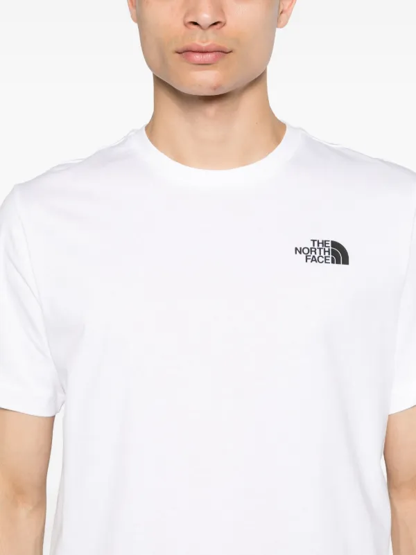 【送料&関税込】The North Face Redbox Logo Printed T-shirt The North Face Redbox-print Cotton T-shirt | White | FARFETCH
