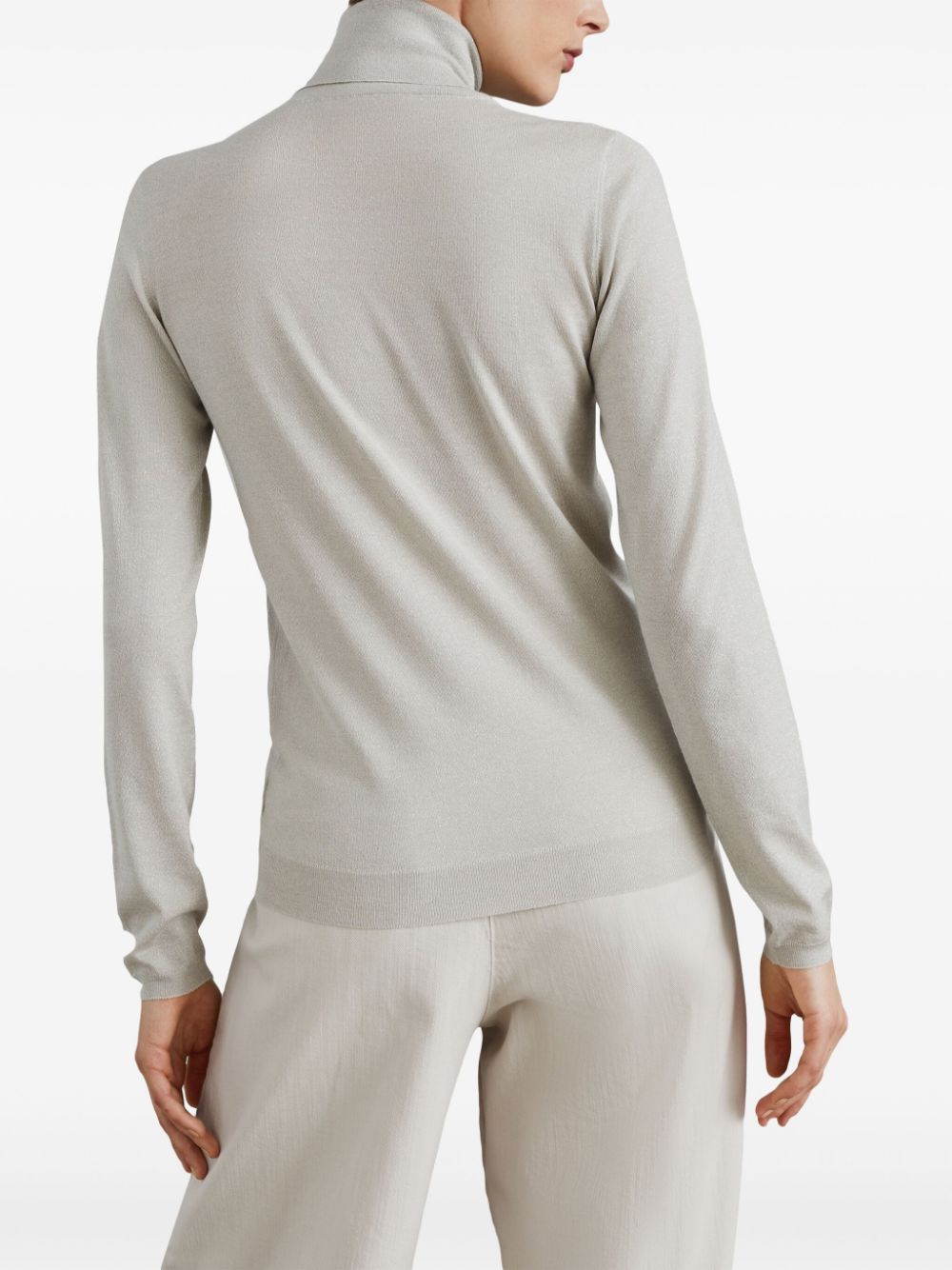 Brunello Cucinelli roll-neck long-sleeve jumper Women