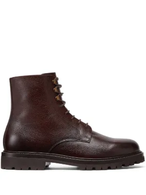 Ralph Lauren RRL レースアップ レザーブーツ | FARFETCH JP