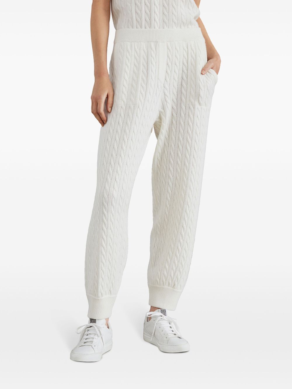 Brunello Cucinelli cashmere straight-leg trousers Women