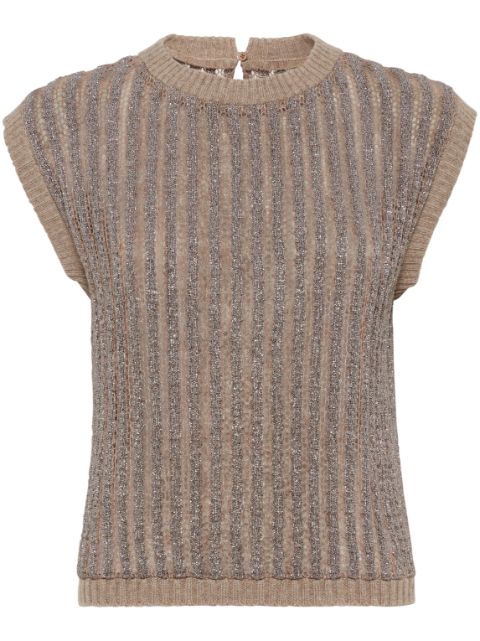 Brunello Cucinelli knitted vest Women