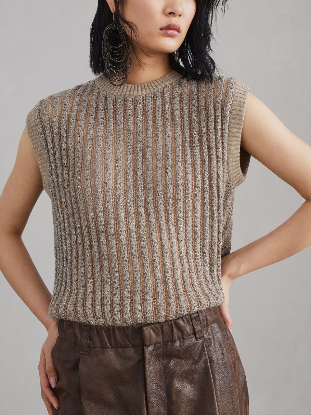 Brunello Cucinelli knitted vest Women