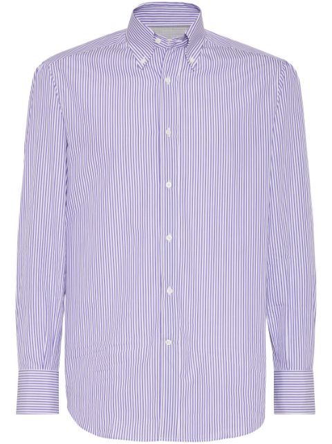 Brunello Cucinelli striped shirt Men