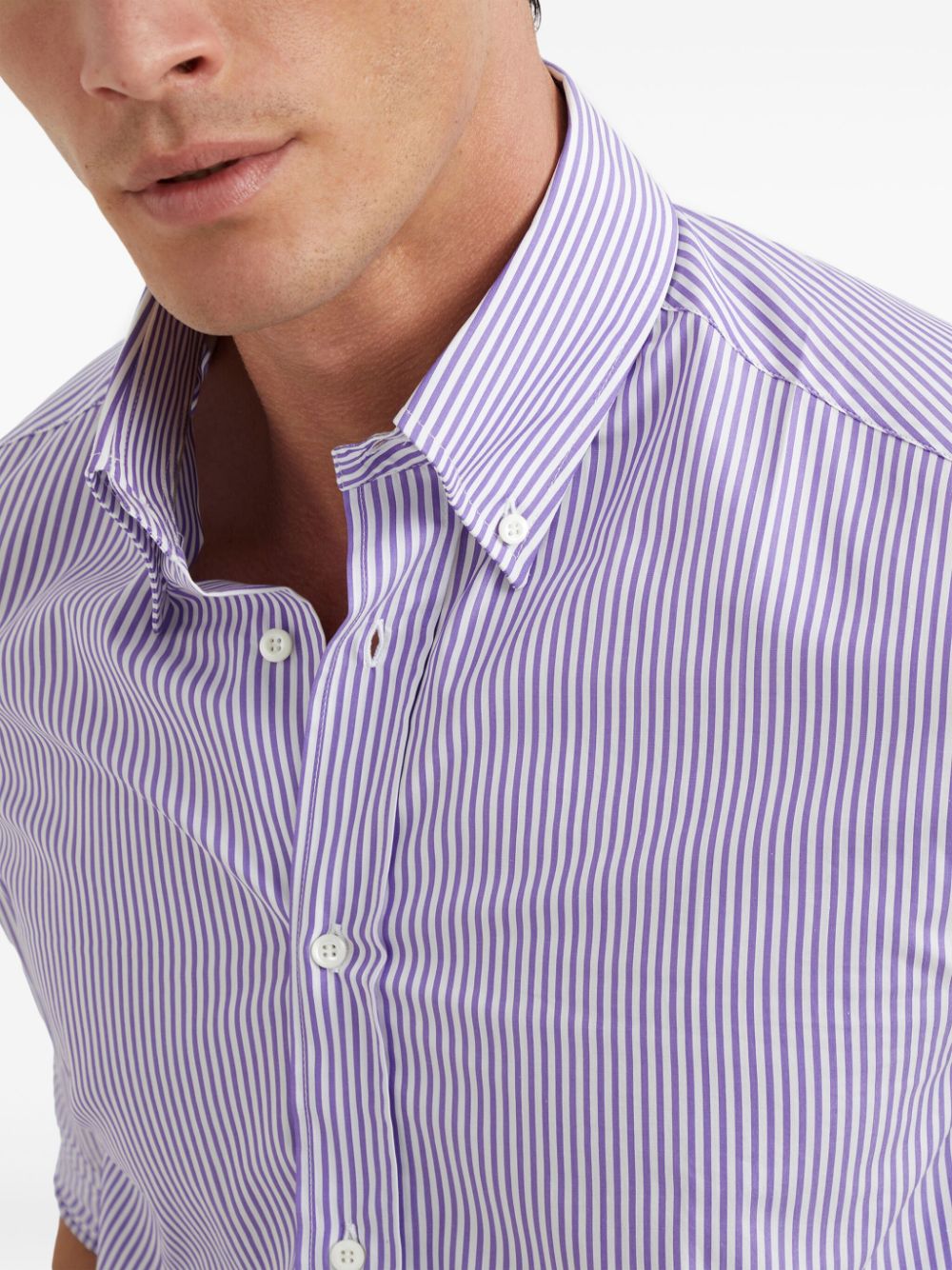 Brunello Cucinelli striped shirt Men