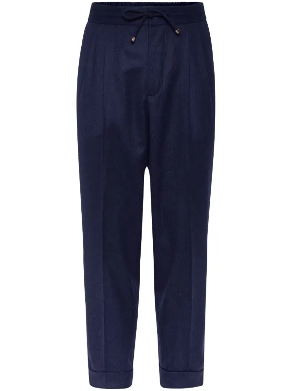 【関税＆送料込み】Brunello Cucinelli Trousers Brunello Cucinelli Drill Trousers | Brown | FARFETCH