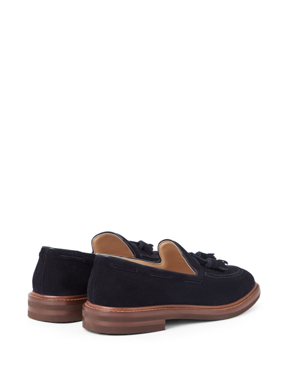 Brunello Cucinelli Loafers met kwastjes Blauw