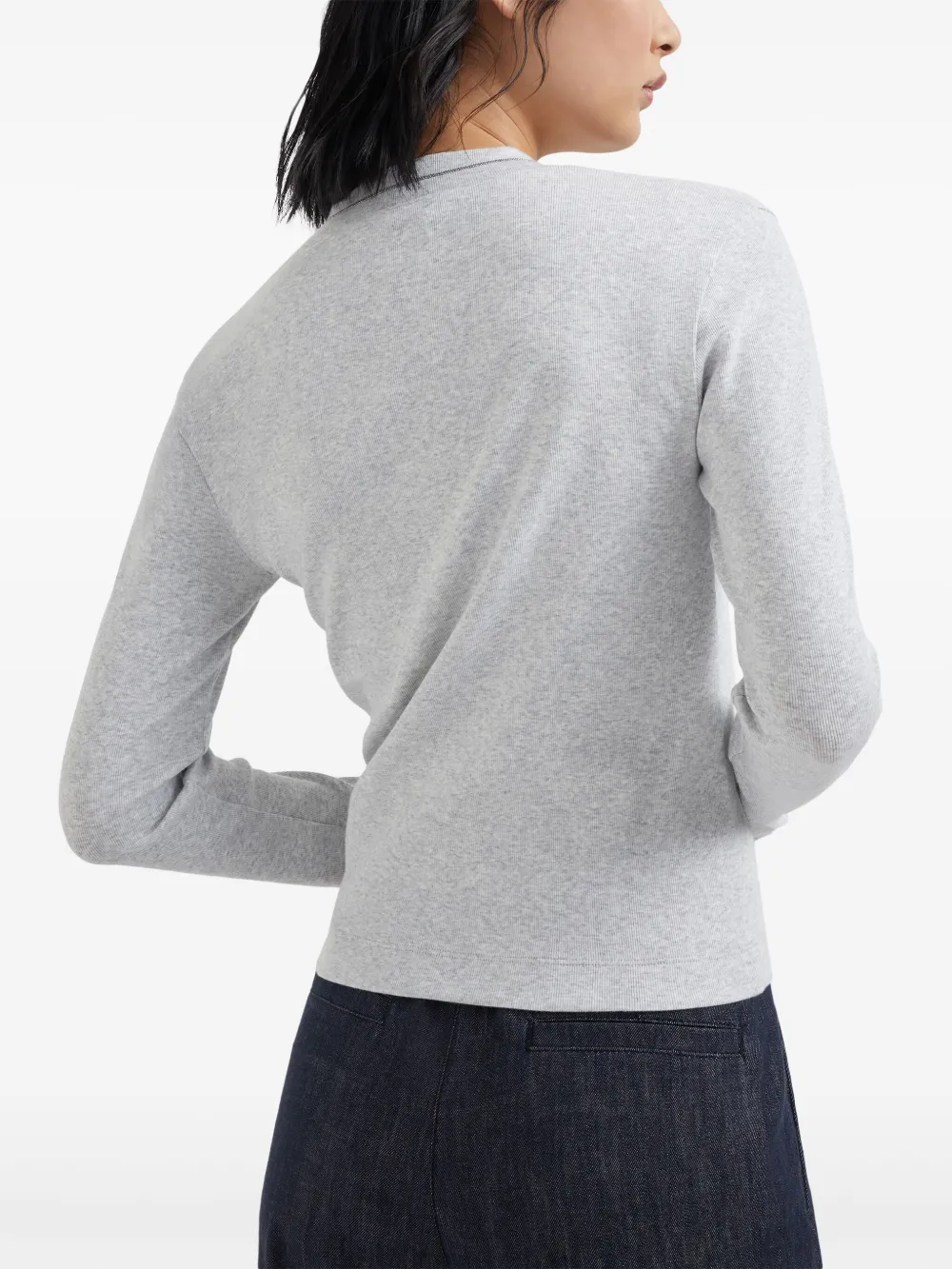 Brunello Cucinelli Geribbelde tanktop Grijs