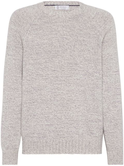 Brunello Cucinelli crew-neck cashmere jumper Men