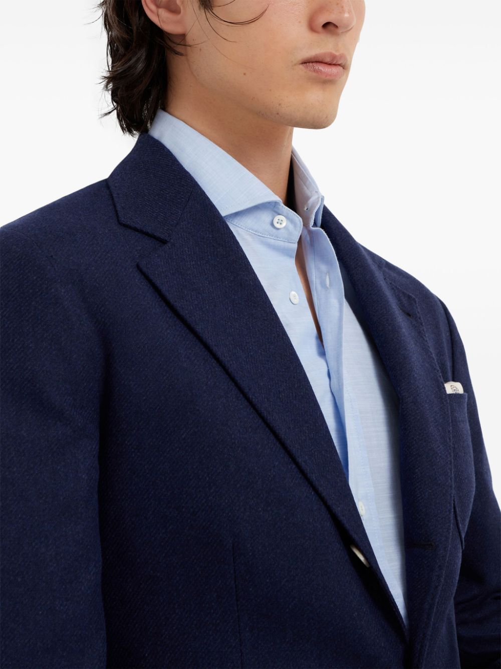 Brunello Cucinelli single-breasted blazer Men