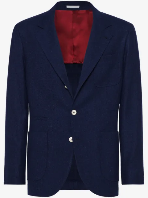 Brunello Cucinelli single-breasted blazer