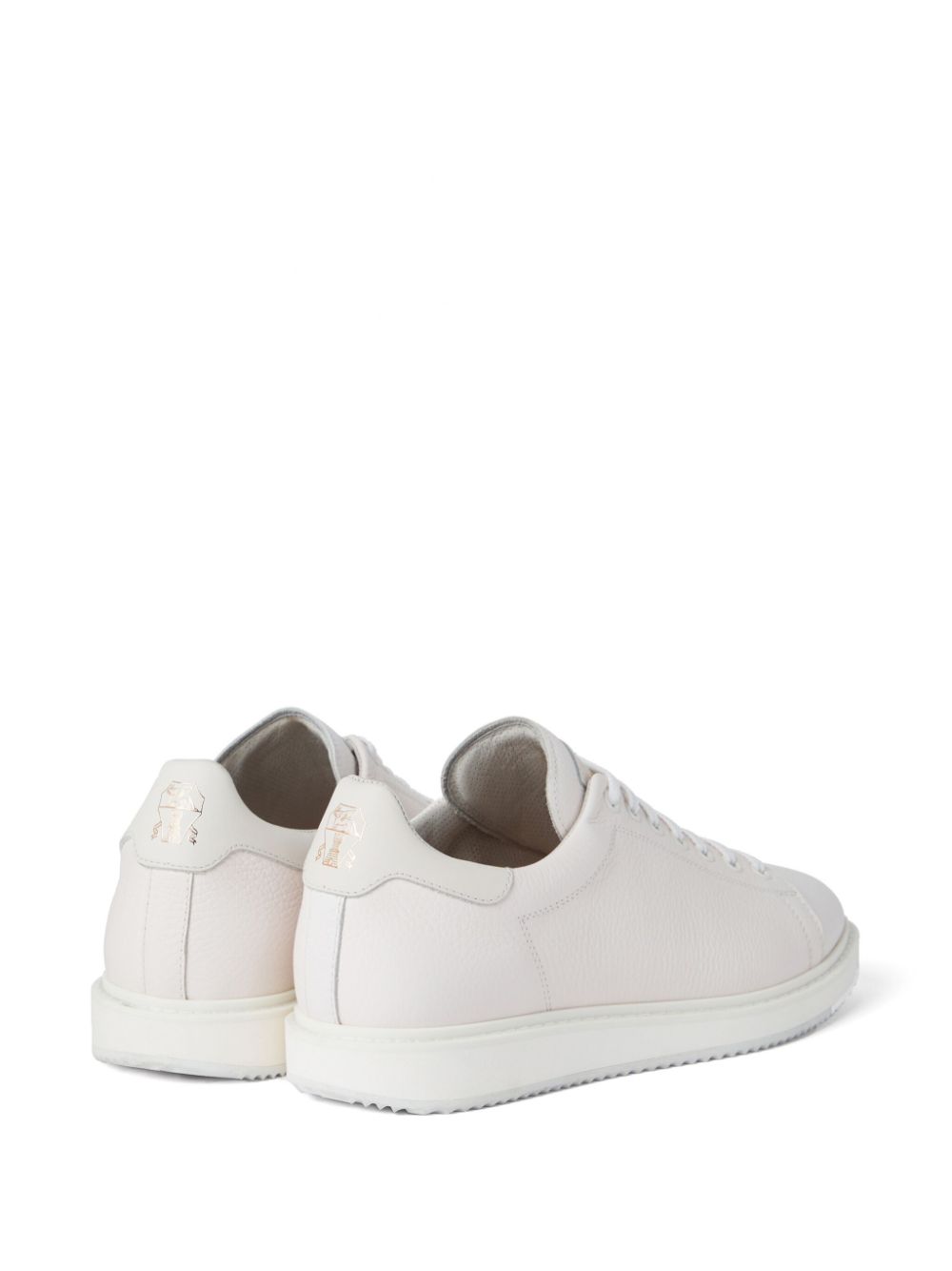 Brunello Cucinelli Sneakers met logoprint Wit