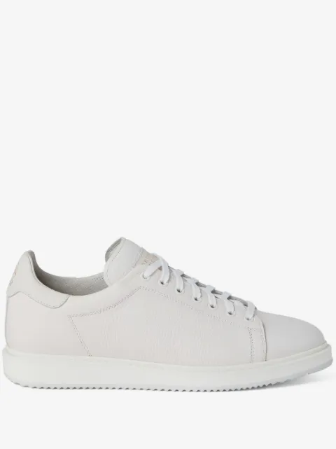Brunello Cucinelli grained leather sneakers