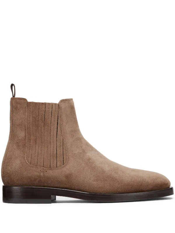 Brunello Cucinelli botas Chelsea de gamuza