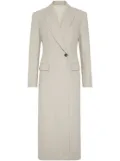 Brunello Cucinelli long wool coat - Neutrals