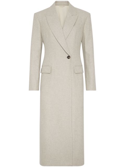 Brunello Cucinelli long wool coat Women