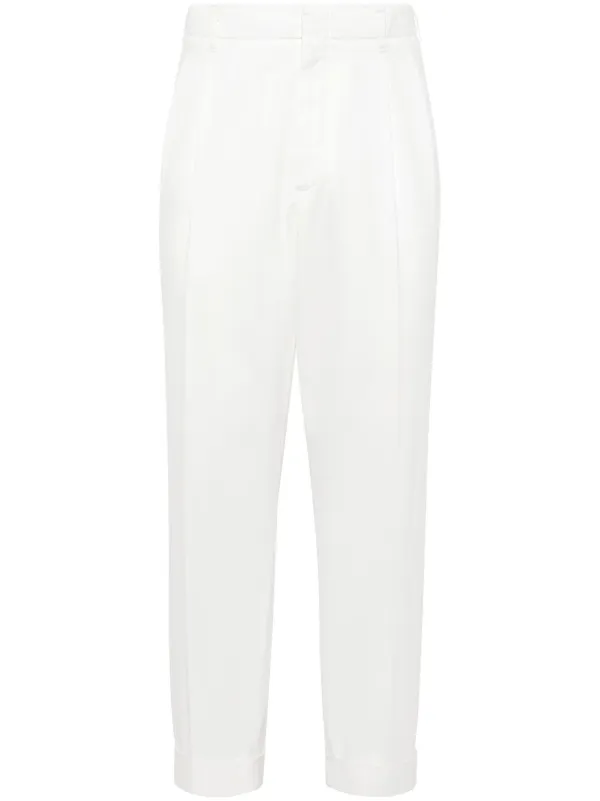 BRUNELLO CUCINELLI ブルネロクチネリ センタープレス パンツ Brunello Cucinelli センタープレス パンツ | ブルー | FARFETCH JP