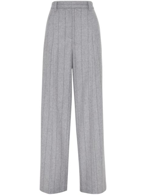 Brunello Cucinelli pleat-detailing straight-leg trousers Women