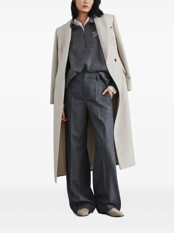 パンツ BRUNELLO CUCINELLI WIDE TAILORED TROUSERS Brunello Cucinelli wide-leg Tailored Trousers | Grey