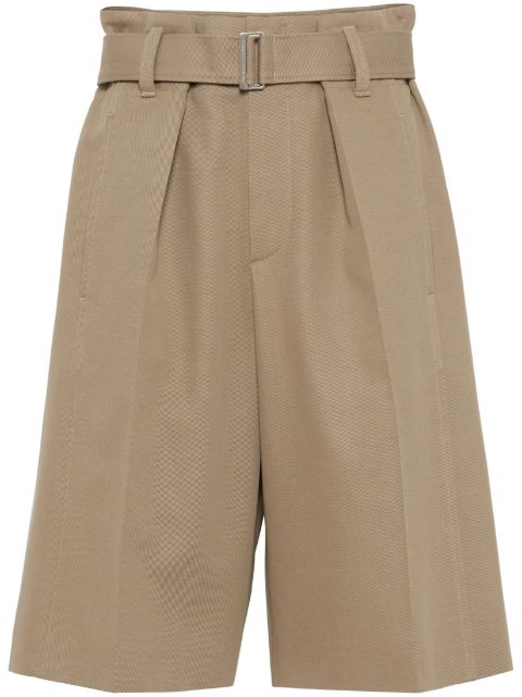 Brunello Cucinelli belted tailored bermuda shorts