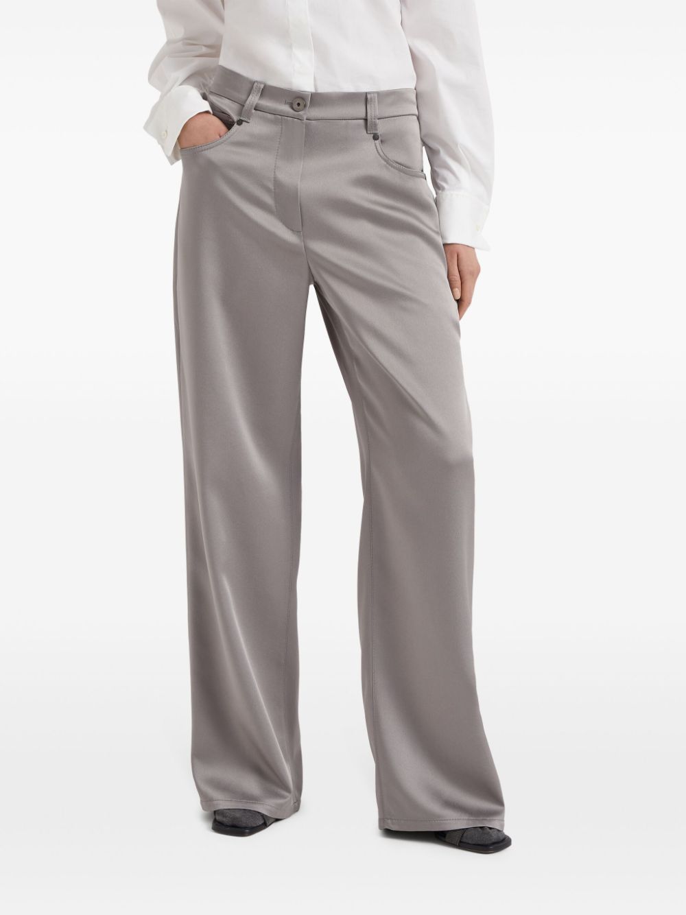 Brunello Cucinelli long-leg trousers Women