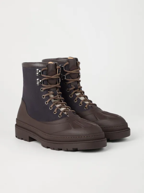 Brunello cucinelli combat boots online