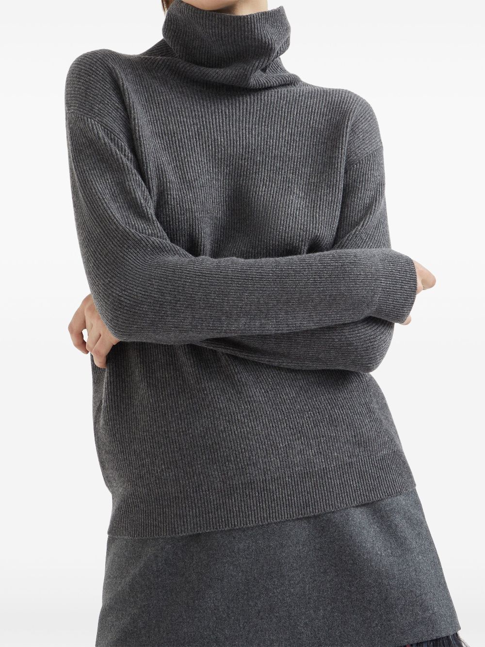 Brunello Cucinelli roll-neck cashmere jumper Women